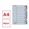 Register Mylar karton A4 1-10