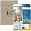 Herma etiket Silphie oval 63,5x42,3 kraftpapir (360)