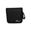 MediaRange Media storage wallet for 24 discs, Black