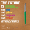 Parker kuglepen Jotter 55% recycled blist orange