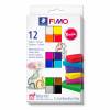 Modeller Fimo Soft Basic 12x25g ass (12)