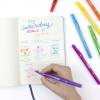 Marker Tombow TwinTone Rainbow 0,3/0,8 (12)