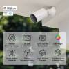 Tapo C410 Smart Wire-Free Indoor/Outdoor Security Cam 2-pack