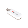 VERBATIM Plectra USB-C Flash Drive White 128GB
