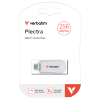 VERBATIM Plectra USB-C Flash Drive White 256GB