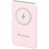 VERBATIM Power P 5000 mAh UBS-C PD 20W WIRELESS 15W Pink