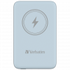 VERBATIM Power P 10000 mAh UBS-C PD 20W WIRELESS 15W Blue