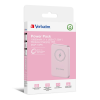 VERBATIM Power P 10000 mAh UBS-C PD 20W WIRELESS 15W Pink