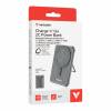VERBATIM Charge n Go USB-C Cable Power Bank Magnet 5K Grey