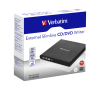 CD/DVD brænder Mobile DVD rewriter USB 2.0 Black