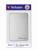 Store ´n´ Go ALU Slim 2.5 Ext. Hard Drive 1TB, Silver