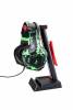 SUREFIRE Vinson N2 Dual Gaming RGB MF Headset Stand, Black