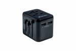 Universal Travel Adapter UTA-01 with 2xUSB Charger