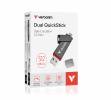 VERBATIM USB-A/C 3.2 Gen1 512GB Dual QuickStick