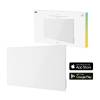 Hombli Smart IR Glass Heatpanel 600W, White