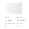 Hombli Smart IR Glass Heatpanel 600W, White