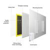 Hombli Smart IR Glass Heatpanel 600W, White