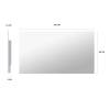 Hombli Smart IR Glass Heatpanel 600W, Mirror