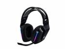 G733 LIGHTSPEED Wireless RGB Gaming Headset, Black