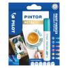 Marker Pilot Pintor assorteret medium Metal Mix 6stk/pak