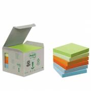 Post-it Recycled mix colors 76x76 100sh (6)