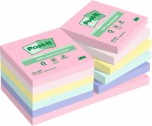 Post-it Recycled mix colors 76x76 100sh (12)