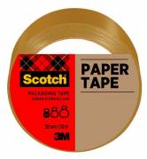 Papirtape Scotch, Brun, 50 mm x 50 m, 1 rulle/pakke