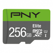 PNY Micro SDXC Elite 256GB Class 10 w/adapter