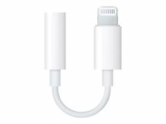 Apple Lightning to 3.5 mm Headphone Adapter, White