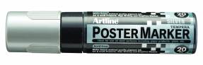 Poster Marker Artline 20 sølv