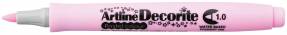 Artline Decorite Bullet 1.0mm pastel pink