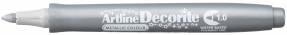 Artline Decorite Bullet 1.0mm silver