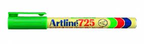 Marker Artline 725 Superfine 0.4 grøn