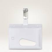 Kortholder t/1 ID-kort m/klips 54x85mm (25)