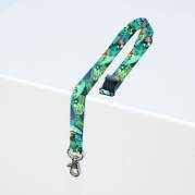 Nøglesnor m/karabinhage genbrugsplast Tropical (10)