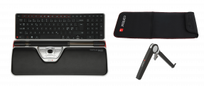 Contour Design RollerMouse Red Plus WL Travel Kit Tastatur Tr&aring;dl&oslash;s
