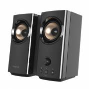 T60 Compact Hi-Fi 2.0 Speakers, Black