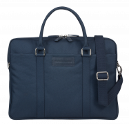 16'' Duo Pocket Laptop Bag Ginza (Recycled), Blue