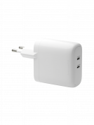 Re-charge - EU Wall Charger - 2x USB-C 45W, White