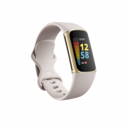 Fitbit Charge 5, Lunar White/Soft Gold