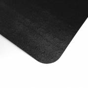 Advantage stoleunderlag PVC 116x150 cm hårdt gulv sort
