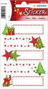 Herma stickers Decor julegaveretiket jultræ (2)