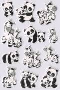 Herma stickers Magic panda/zebra (1)
