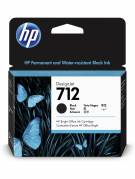 HP 712 80ml Black DesignJet Ink Cartridge