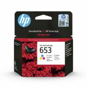 HP 653 Farve (cyan, magenta, gul) 200 sider Bl&aelig;k 3YM74AE
