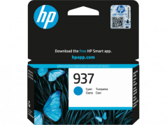 HP 937 Cyan Original Ink Cartridge