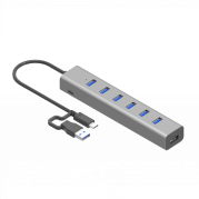 USB-C Charging Metal HUB 7 Port