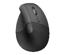 Lift Vertical Ergonomic Mouse for Business, Graphite/Black