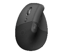 Lift Left Vertical Ergo Mouse for Business, Graphite/Black