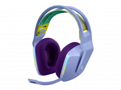 G733 LIGHTSPEED Wireless RGB Gaming Headset, Lilac